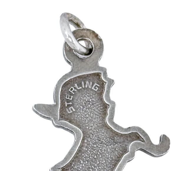 Estate Sterling Silver 925 Merry Wanderer Charm | Goebel Hummel - Picture 5 of 9